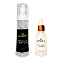 Kit Controle Total - Espuma de Limpeza + Niacinamida